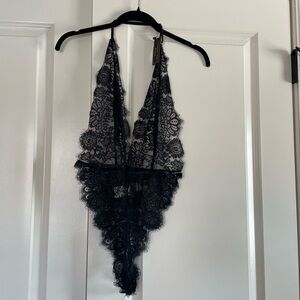 NWT Fantastic Nights Lace Teddy